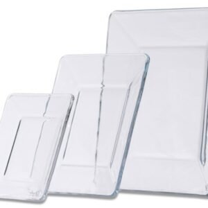 Clear Square Glass Collection