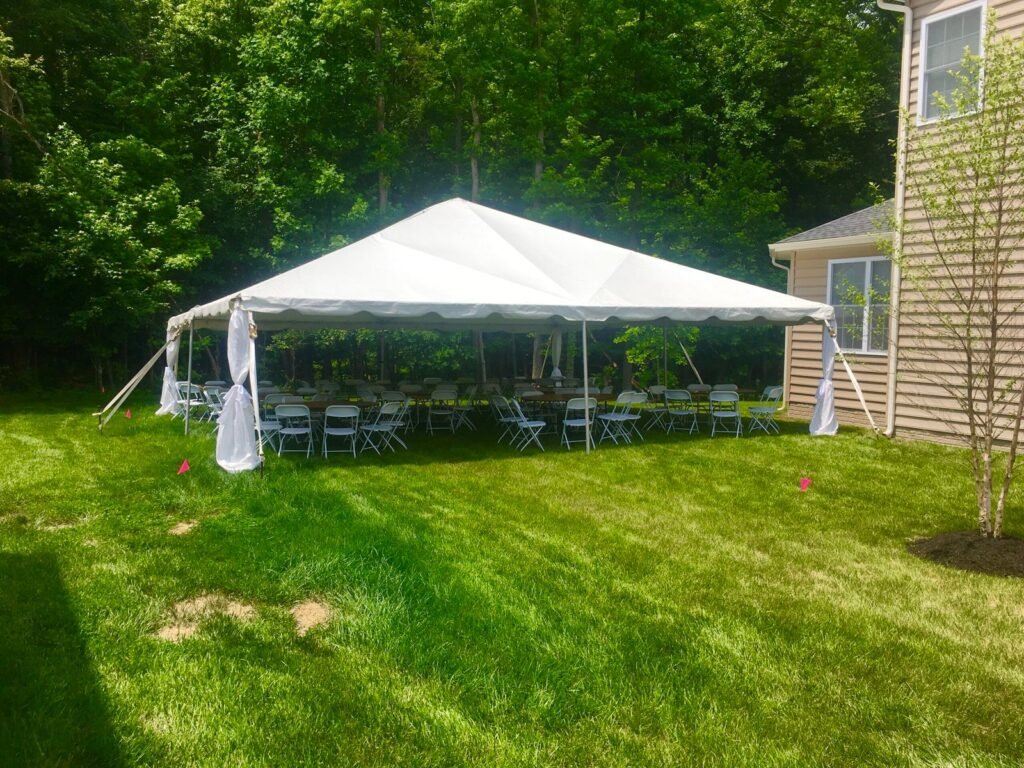 30x30 Frame Tent Rentals
