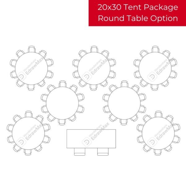 20 x 30 Tent Package - Image 2