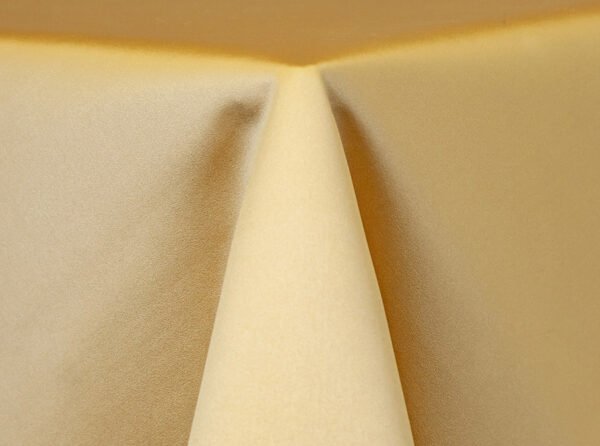 Matte Satin Linen Rentals - Canary Yellow