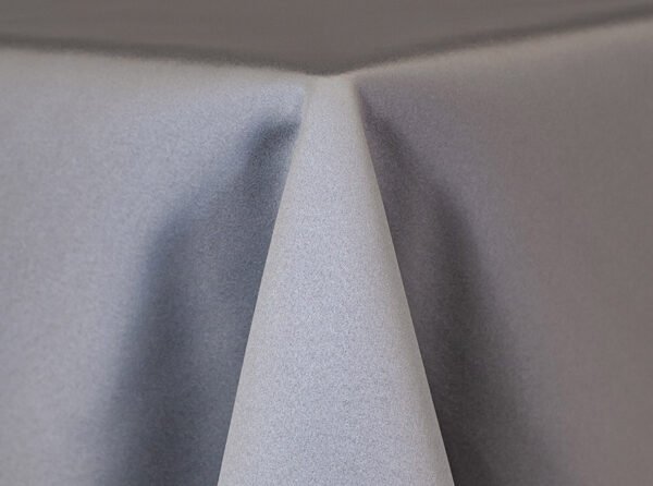 Matte Satin Linen Rentals - Silver